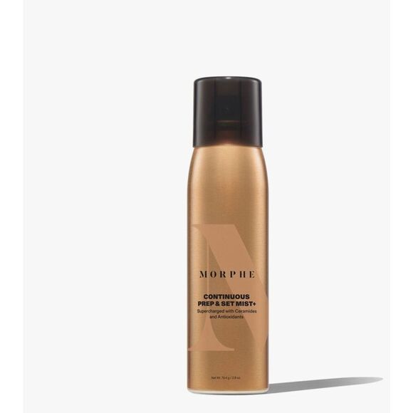 Morphe Continuous Prep & Set Mist Hydrating  Spray Ceramides & Antioxidants NIB - Picture 2 of 6